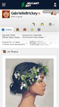 Mobile Screenshot of gabbyd70.deviantart.com