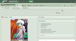 Desktop Screenshot of danniphantomclub.deviantart.com