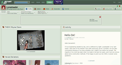 Desktop Screenshot of lynastaader.deviantart.com