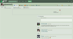 Desktop Screenshot of kellyramirez25.deviantart.com