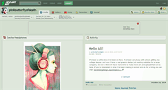 Desktop Screenshot of pinkbutterflyofdeath.deviantart.com