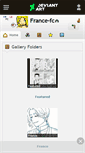 Mobile Screenshot of france-fc.deviantart.com