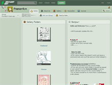 Tablet Screenshot of france-fc.deviantart.com