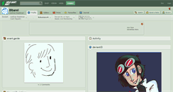 Desktop Screenshot of bibarel.deviantart.com