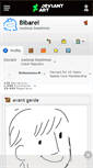 Mobile Screenshot of bibarel.deviantart.com