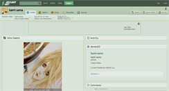 Desktop Screenshot of kami-sama.deviantart.com