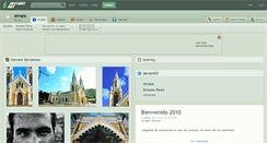 Desktop Screenshot of ernex.deviantart.com