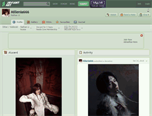 Tablet Screenshot of millenia666.deviantart.com