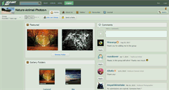 Desktop Screenshot of nature-animal-photos.deviantart.com