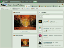 Tablet Screenshot of nature-animal-photos.deviantart.com