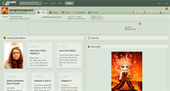 Desktop Screenshot of emoprincesspeach.deviantart.com