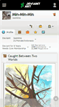 Mobile Screenshot of min-min-min.deviantart.com