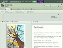 Tablet Screenshot of min-min-min.deviantart.com
