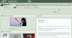 Desktop Screenshot of music-fish.deviantart.com