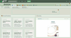 Desktop Screenshot of narutochub.deviantart.com