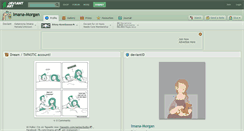 Desktop Screenshot of imana-morgan.deviantart.com
