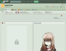 Tablet Screenshot of koichi-chan.deviantart.com