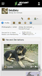 Mobile Screenshot of beubeu.deviantart.com