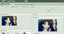 Desktop Screenshot of frau-x-teito.deviantart.com