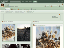 Tablet Screenshot of frewik.deviantart.com
