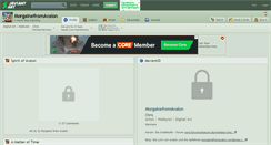 Desktop Screenshot of morgainefromavalon.deviantart.com