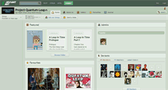 Desktop Screenshot of project-quantum-leap.deviantart.com