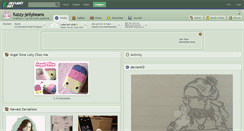 Desktop Screenshot of fuzzy-jellybeans.deviantart.com