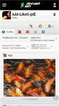 Mobile Screenshot of kat-likes-pie.deviantart.com