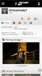 Mobile Screenshot of chriscannady7.deviantart.com