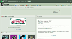 Desktop Screenshot of karingkay.deviantart.com