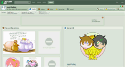 Desktop Screenshot of happypal.deviantart.com