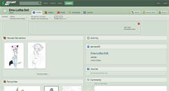 Desktop Screenshot of emo-lolita-doll.deviantart.com