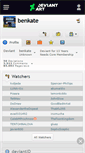 Mobile Screenshot of benkate.deviantart.com