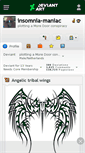 Mobile Screenshot of insomnia-maniac.deviantart.com