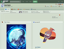 Tablet Screenshot of graciegra.deviantart.com