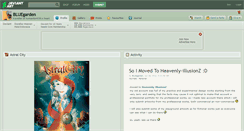 Desktop Screenshot of bluegarden.deviantart.com