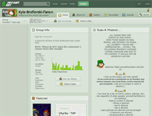 Tablet Screenshot of kyle-broflovski-fans.deviantart.com