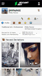 Mobile Screenshot of pnmunoz.deviantart.com