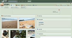 Desktop Screenshot of cahregina.deviantart.com