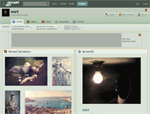 Tablet Screenshot of lele5.deviantart.com