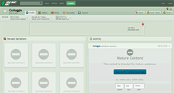 Desktop Screenshot of gomaggie.deviantart.com