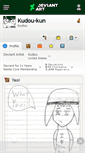 Mobile Screenshot of kudou-kun.deviantart.com