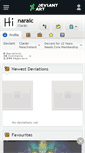 Mobile Screenshot of naraic.deviantart.com
