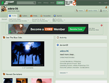 Tablet Screenshot of adera-06.deviantart.com
