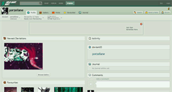 Desktop Screenshot of porzellane.deviantart.com