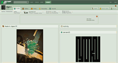 Desktop Screenshot of man-i.deviantart.com