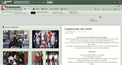 Desktop Screenshot of endurakseethe.deviantart.com
