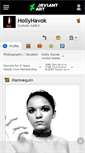 Mobile Screenshot of hollyhavok.deviantart.com