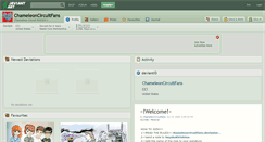 Desktop Screenshot of chameleoncircuitfans.deviantart.com