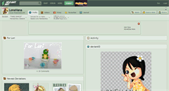 Desktop Screenshot of lonehana.deviantart.com